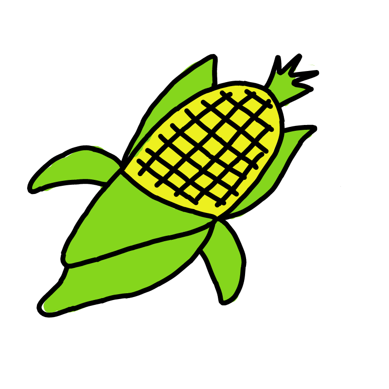 옥수수 : 옥수수 스케치판 ,sketchpan