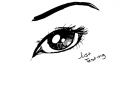 eye sketch : just testing 스케치판 ,sketchpan