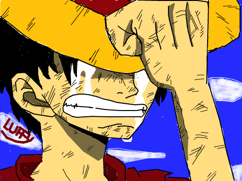 루피 : 손에 경련이.. 스케치판 ,sketchpan