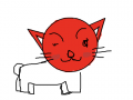 고양이 : 세교초김민영 스케치판 ,sketchpan