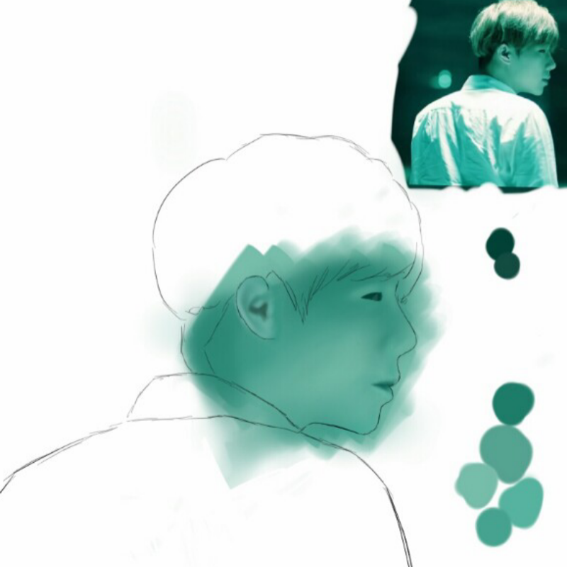 채색중 ㅎ.. : 채색중 ㅎㅅㅎ bad mv 성규 스케치판 ,sketchpan