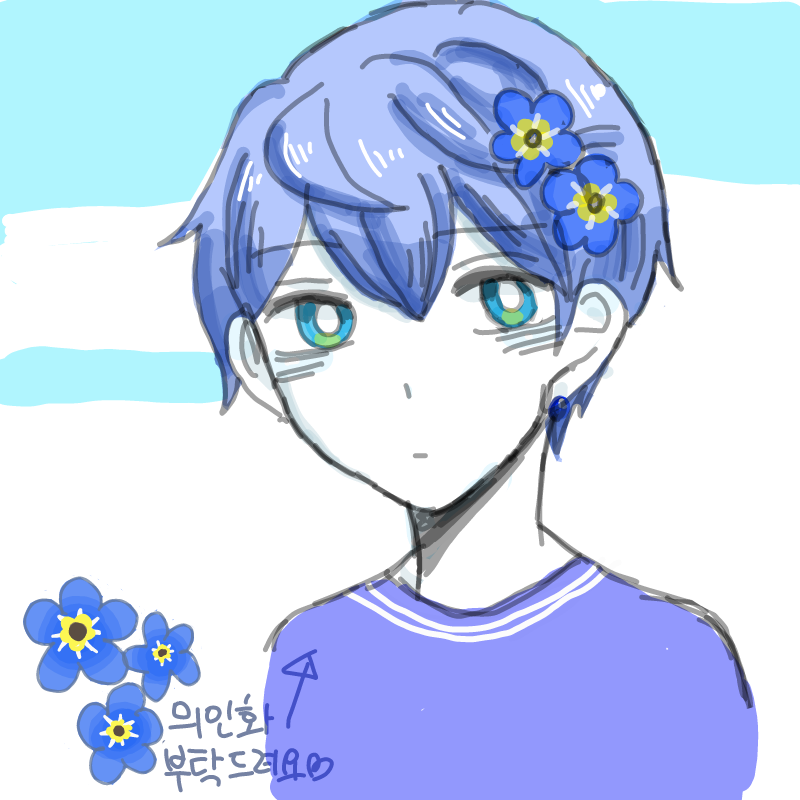 의인화 해.. : 의인화 해봤습니다 ㅎㅎ 스케치판 ,sketchpan