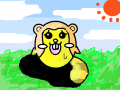 구리덱의 일광욕 : 4번쩨작품!!!!!!!!! 스케치판 ,sketchpan