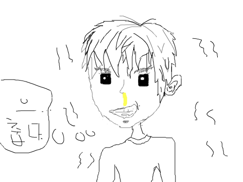 감기는 고달퍼.. : 제일 못만든 작품임 스케치판 ,sketchpan
