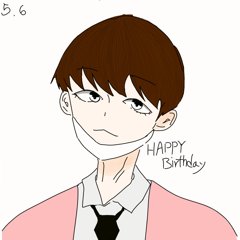 저도 엑소.. : 저도 엑소를 좋아하는 한 남팬이라 안그릴수가 없었네옹... ㅇㅅㅇ.. 생일축하해 변백현 스케치판 ,sketchpan