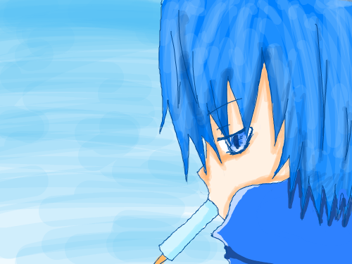 카이토.? : 아시죠? 그 카이토에요안닮았다구요? 저도 알아요 안다구요..... 스케치판 ,sketchpan