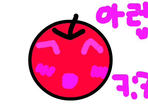 사과 : 사과 연습 스케치판 ,sketchpan