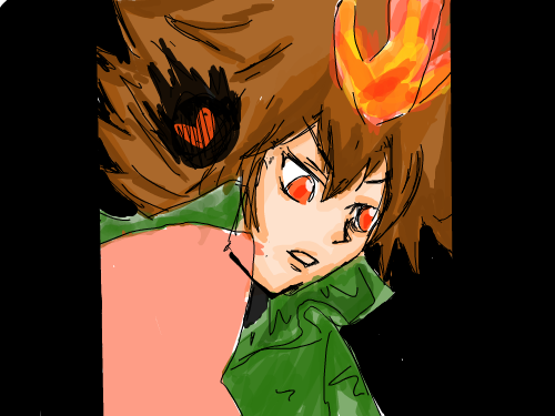 츠나 : 타블렛을 잡은지 얼마 안돼서 ㅋㅋ 스케치판 ,sketchpan