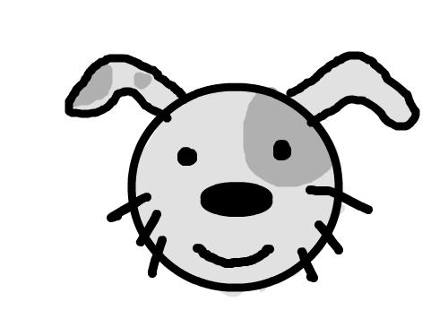 강아지 : 강아지 얼굴그리기 연습 스케치판 ,sketchpan