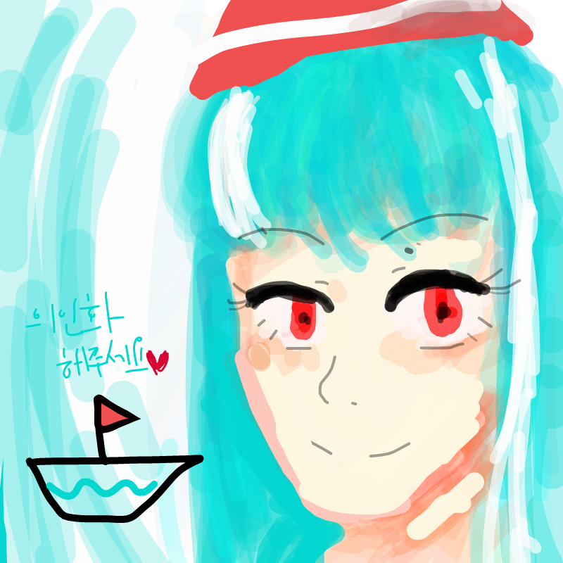 의인화 완.. : 의인화 완료입니다!! 스케치판 ,sketchpan