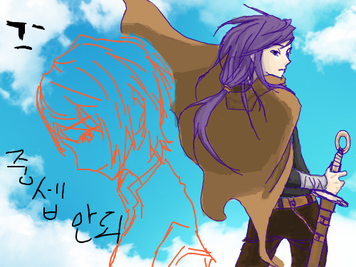 룬의아그들 : 중셉이 안되는거였여????ㅜㅜㅜ 스케치판 ,sketchpan