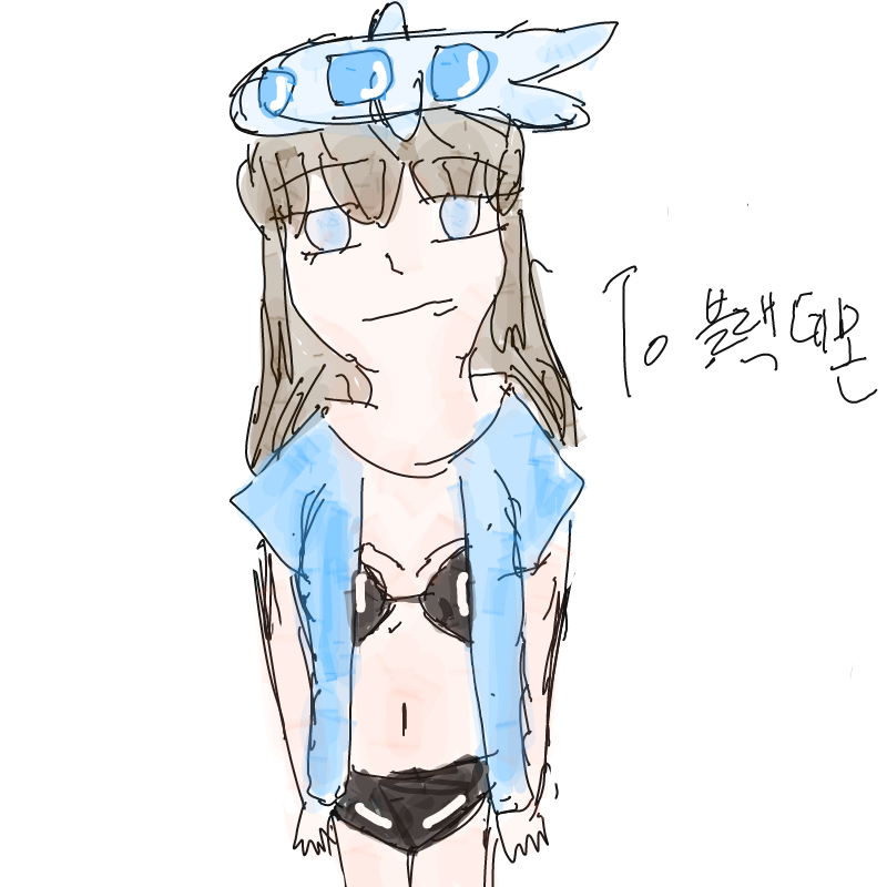 죄송해요.... : 죄송해요..ㅜ 제가 이런거는 잘 못그려서..ㅜ 그래도 일단 망한 리퀘완성.. 스케치판 ,sketchpan