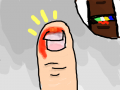 손톱 부사 ㅠㅠ : 아파 ㅠㅠ 스케치판 ,sketchpan