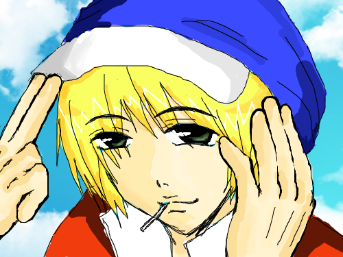 소년 : 모자쓴 소년 스케치판 ,sketchpan