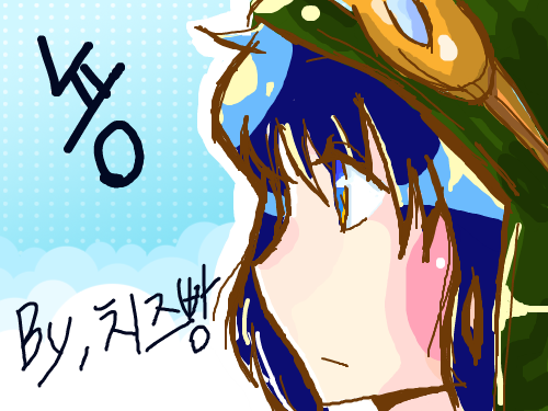 뇽이 : 뇽뇽뇽뇽뇽 스케치판 ,sketchpan