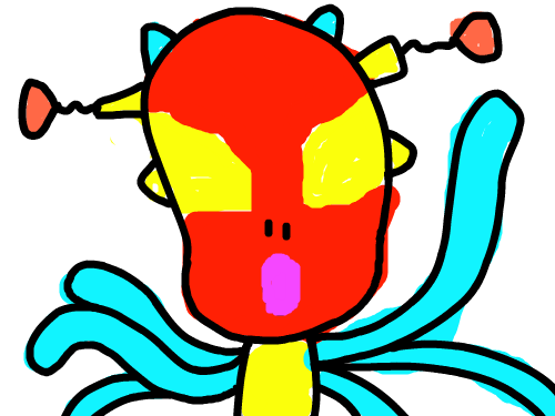 외계인 : 외계인이다. 스케치판 ,sketchpan