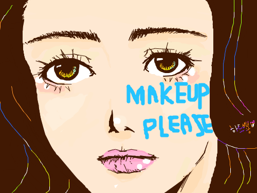 화장시켜보았다 : 화장시켜보았다 스케치판 ,sketchpan