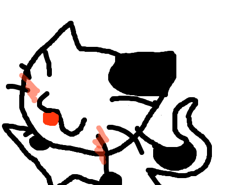 THE CAT : 고양이랍니다 스케치판 ,sketchpan