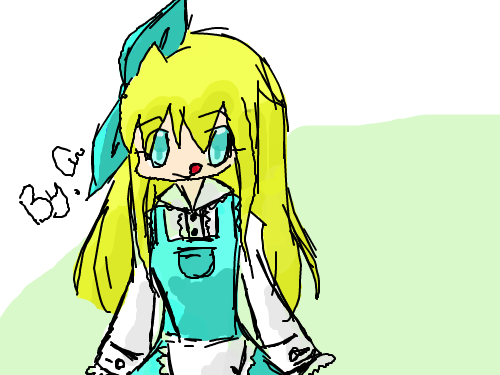 이상한 나라의 앨리스 : ......골잉주세요~ 스케치판 ,sketchpan