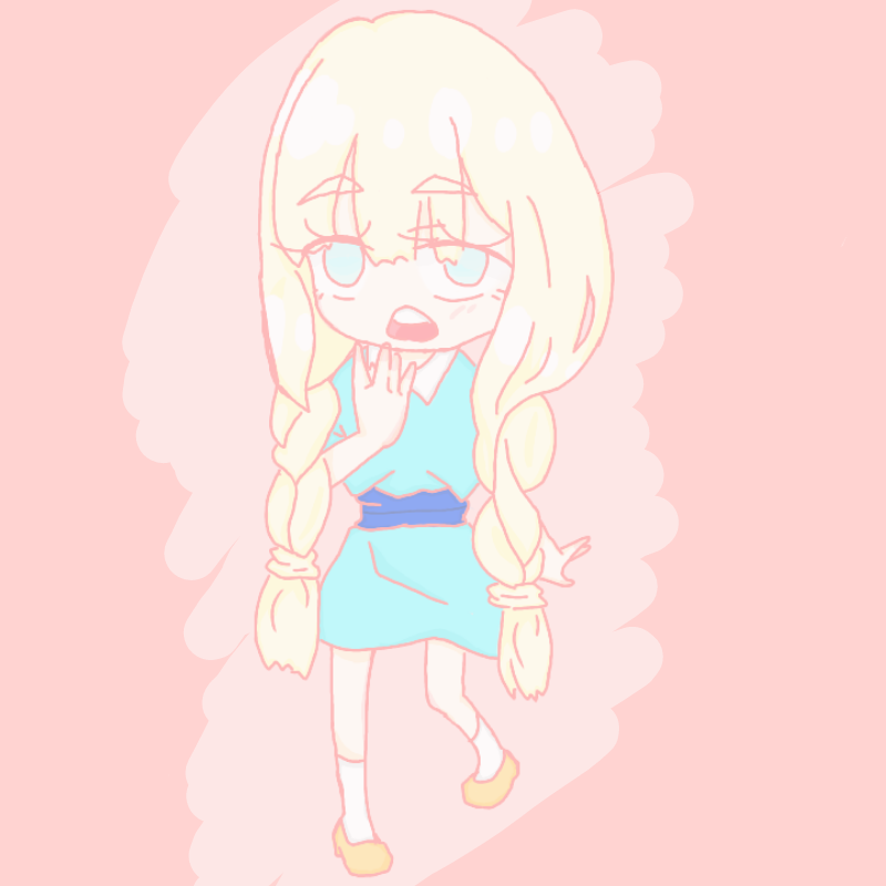 다른 앱에.. : 다른 앱에서 그린 자캐~! 스케치판 ,sketchpan