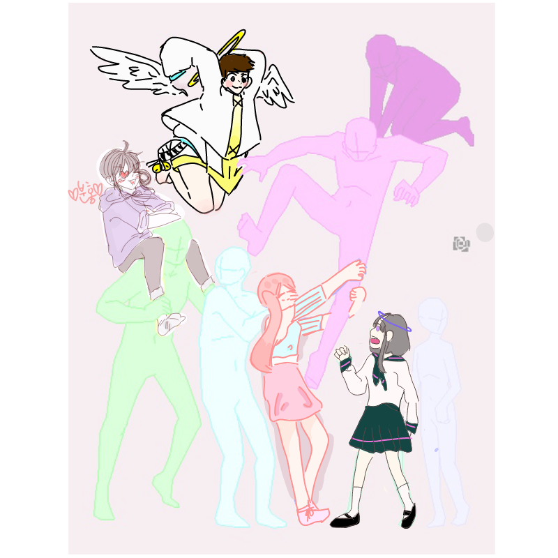 느하..초보.. : 느하..초보에게 색칠은 너무 어렵습니다..흑 스케치판 ,sketchpan