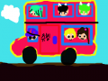 큐헷버스 : 날라리 하나 괭이 새끼둘 인간 하낰ㅋㅋㅋㅋ 스케치판 ,sketchpan