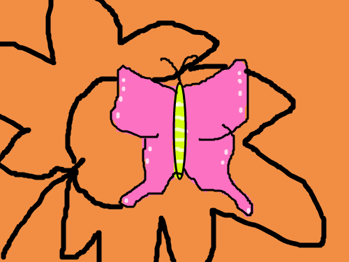 나비2 : 나비나비나비 스케치판 ,sketchpan