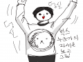 덩실덩실 : 덩실덩실 스케치판 ,sketchpan