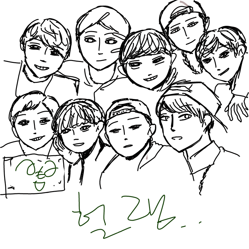 ㅎㅅㅎ괴발.. : ㅎㅅㅎ괴발새발 스케치판 ,sketchpan