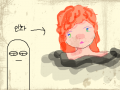 중성..?... : 여자도남자도아닌...? 중성이랄까?ㅠ.ㅜ 망쳤습닏.... 스케치판 ,sketchpan