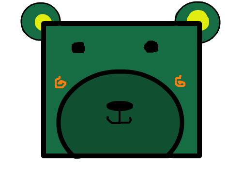 곰돌이 : 곰연습했다 스케치판 ,sketchpan