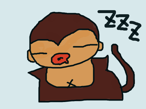 원숭이 : ㅎㅎㅎㅎ 스케치판 ,sketchpan