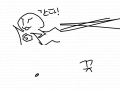가라라라라라ㅏ라라라라ㅏ란 다!!!!! : 뉴뉴가 슈퍼맨 흉내내다 당한 뉴뉴 스케치판 ,sketchpan