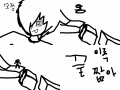 비록아주 짧은 모험 : 에너지파에서 나왔던 에가 하는 것 스케치판 ,sketchpan