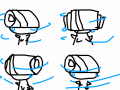 돈다 돌아 : 돈다 돌아 스케치판 ,sketchpan