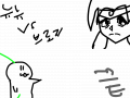 뉴뉴대 브로리 : 누가이길끼? 스케치판 ,sketchpan