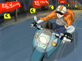 오도바이경주 : 오두바이경주 스케치판 ,sketchpan