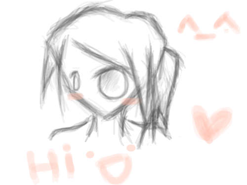 1 - Sketch : I got bored.  > - > I don't have a tablet btw. ==; 스케치판 ,sketchpan