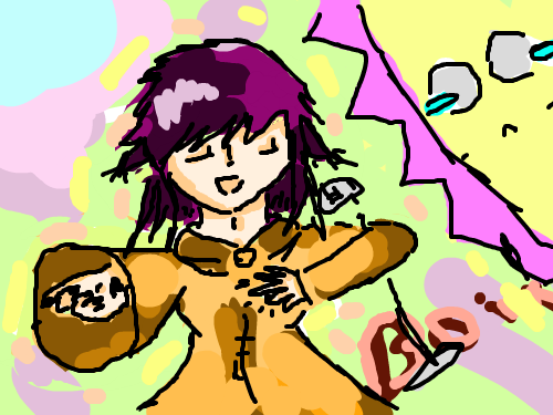 Kawai Mess. : Thinking Of A Number Which Starts With Zero. 스케치판 ,sketchpan