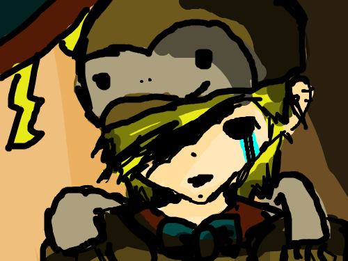 Monkey. : Monkey Hat Monkey Tail. 스케치판 ,sketchpan