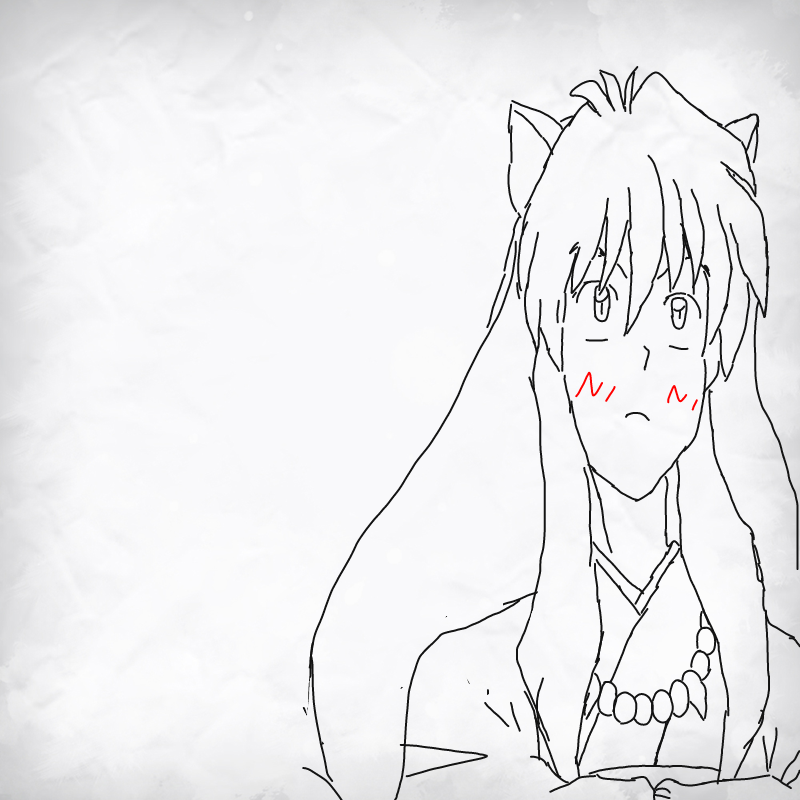 이상한 이.. : 이상한 이누야샤 스케치판 ,sketchpan