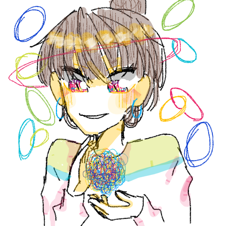 은리의 능.. : 은리의 능력은 고무줄과 실(????) 이이니라 복잡함 스케치판 ,sketchpan