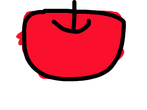 사과연습 : 사과를 그렸다. 스케치판 ,sketchpan
