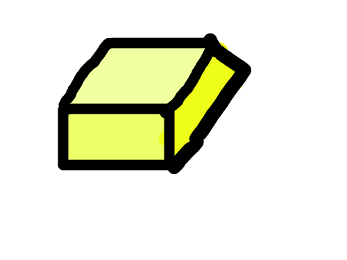 상자 : 상자를 그렸습니다. 스케치판 ,sketchpan