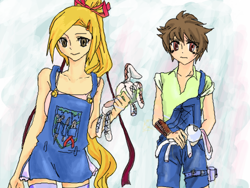 .. : 남매................ 스케치판 ,sketchpan