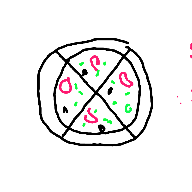 피자 : 피자 스케치판 ,sketchpan