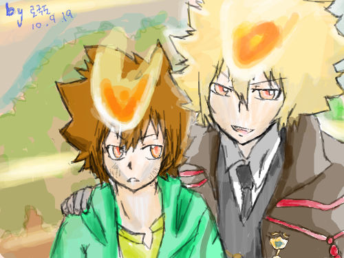 가히리202화 : 프리모와츠나! 스케치판 ,sketchpan