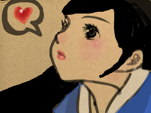 gbv : 조선시대 여자 머리풀은거에요~ 스케치판 ,sketchpan