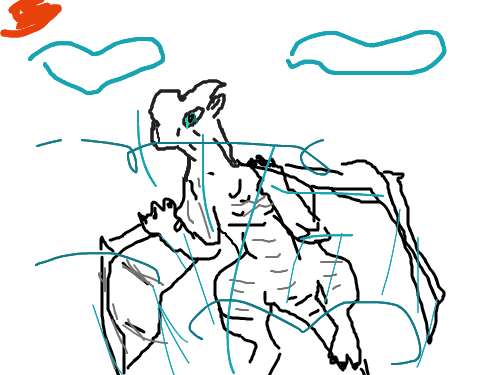 드래고온! : 딩초적인 작품 스케치판 ,sketchpan
