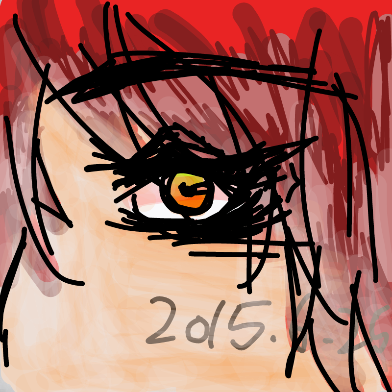 카가미 5분.. : 카가미 5분짤 스케치판 ,sketchpan